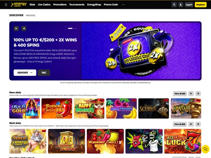 EnergyCasino 05.11.2025. Hp