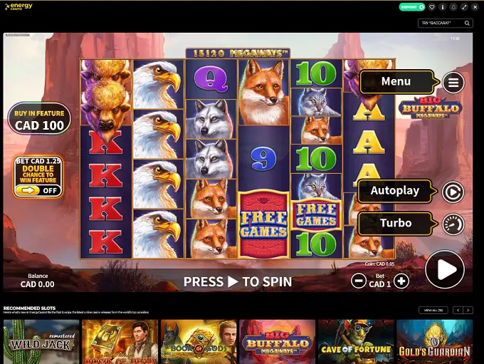 Energycasino belépés