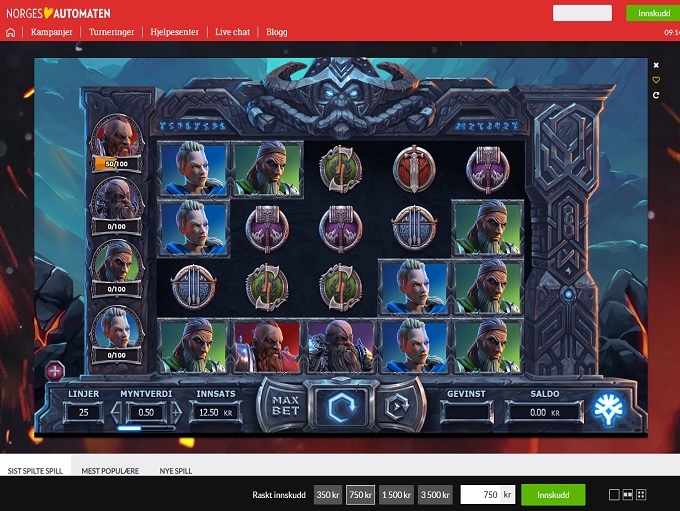 NorgesAutomaten New Game 1 