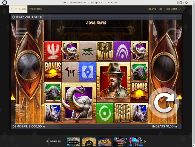 TivoliCasino.dk 03.11.2021. Game 2