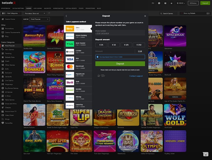 Betsafe Casino 06.01.2023. Bank 