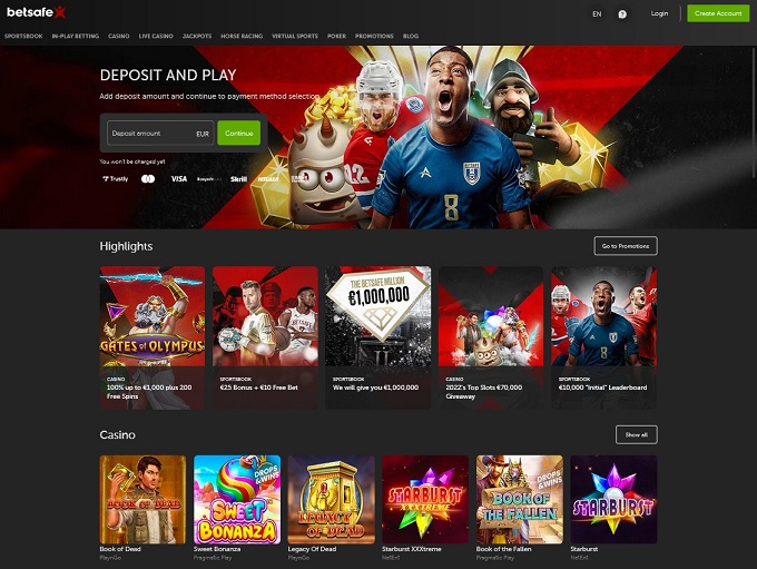 Betsafe Casino 06.01.2023. Hp 
