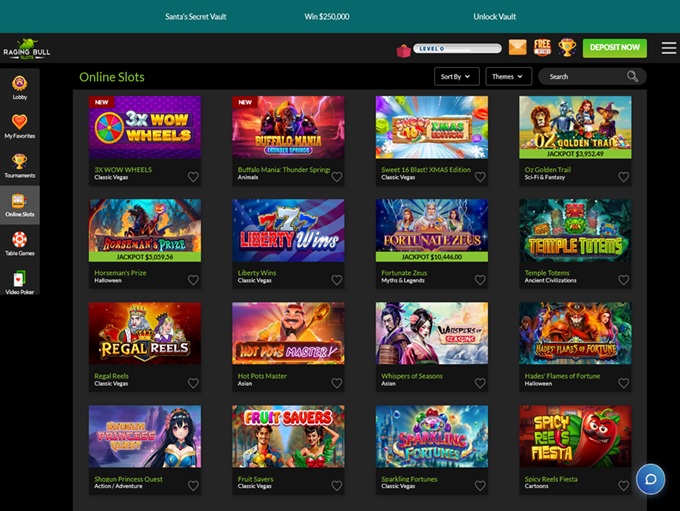 Raging Bull 18.12.2025. lobby