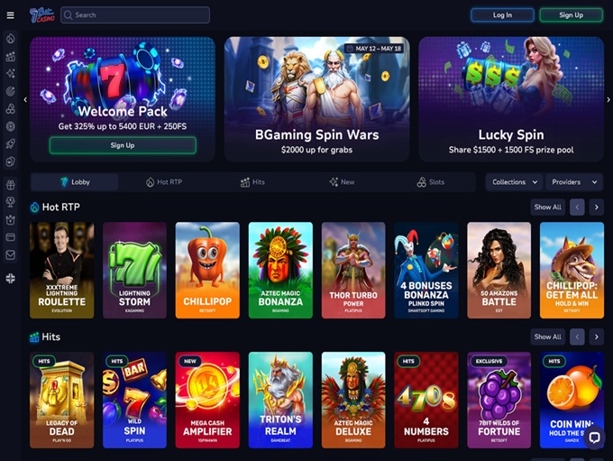 7Bit Casino 14.05.2025. Hp 