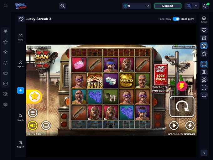 7Bit Casino 28.11.2024. Game1 