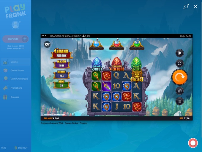 PlayFrank 19.03.2025. Game 1 