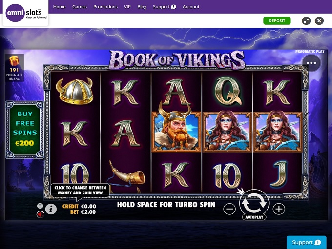 Omni Slots 12.08.2021. Game 2