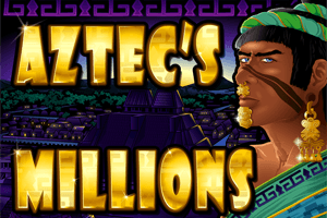 Aztect's Millions Progressive Jackpot Slot Logo