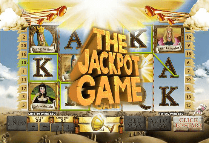 Spamalot Holy Grail Progressive Jackpot Jackpot Game