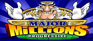 Major Millions Progressive Jackpot Slot Logo